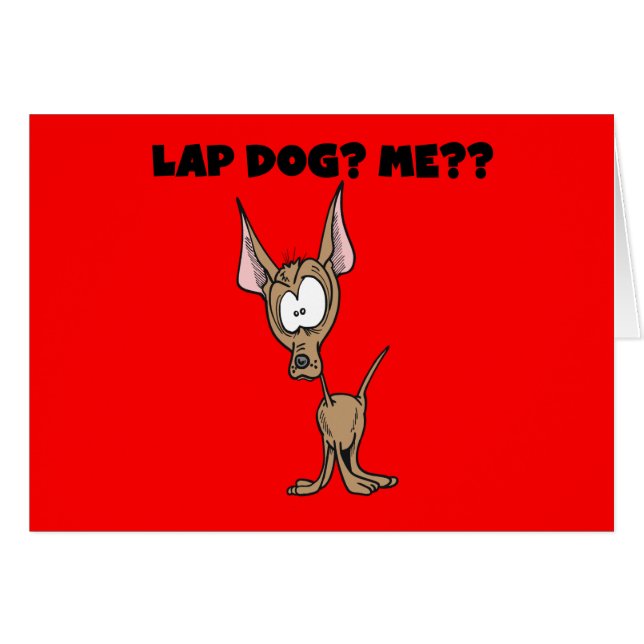 Chihuahua Lap Dog Tshirts and Gifts (Front Horizontal)