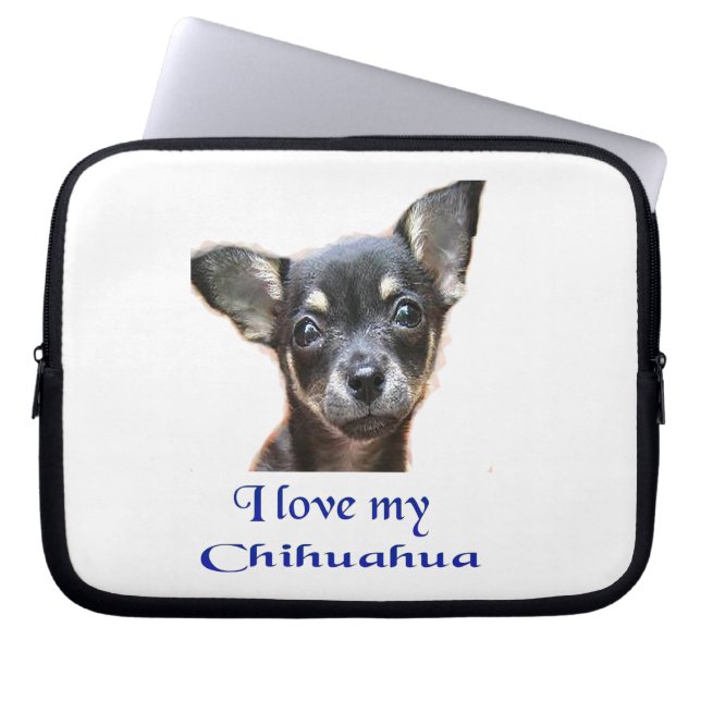 Chihuahua Laptop Sleeve (Front)