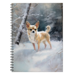 Chihuahua Let It Snow Christmas Notebook