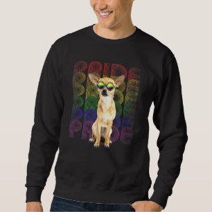 Chihuahua Lgbt Q Flag Gay Pride Lesbian Dog Lgbt M Sweatshirt