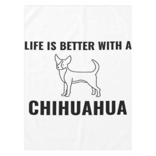 Chihuahua life_Dog Lover Tablecloth