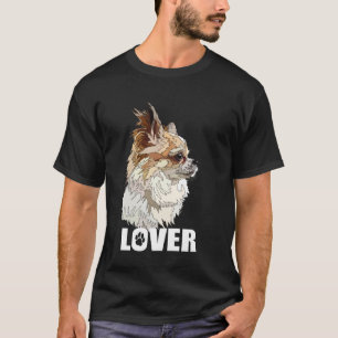 Chihuahua Long Hair Dog Lover T-Shirt