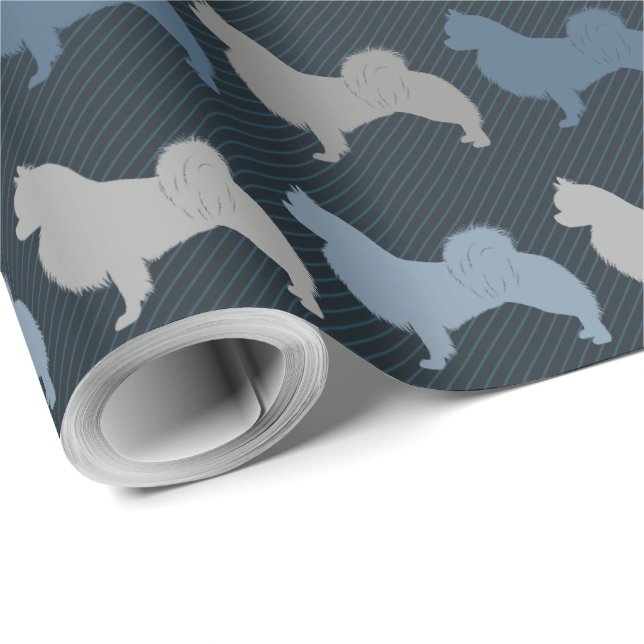 Chihuahua - Long Haired Wrapping Paper (Roll Corner)