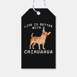 Chihuahua Love Chiuaua Dog Mum Lovers Saying Chiwa Gift Tags