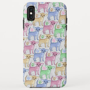 Chihuahua Lover Colourful Pattern Case-Mate iPhone Case
