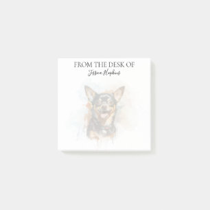 Chihuahua Lover Monogrammed Notes