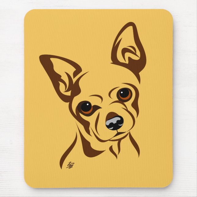 Chihuahua Lover Mousepads (Front)