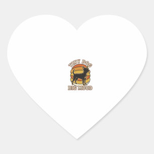 Chihuahua Lover Shirt Retro Engraved Dog Humour De Heart Sticker