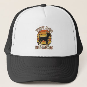 Chihuahua Lover Shirt Retro Engraved Dog Humour De Trucker Hat