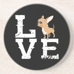 Chihuahua Lovers Animal Spirit Funny Coaster