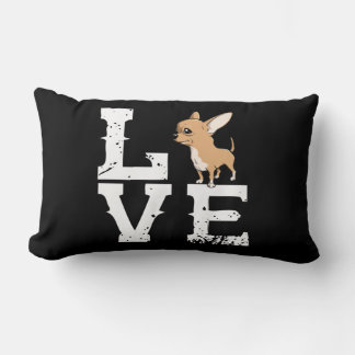 Chihuahua Lovers Animal Spirit Funny Lumbar Cushion