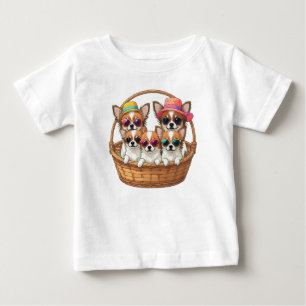 Chihuahua lustige Welpen Baby T-Shirt