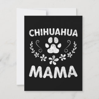 Chihuahua Mama Card