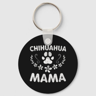 Chihuahua Mama Key Ring