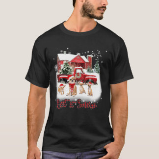 Chihuahua Merry Christmas Let It Snow T-Shirt