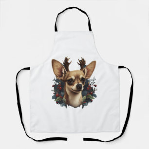 Chihuahua  Merry Christmas  X-Mas Tree  Cute  Apron