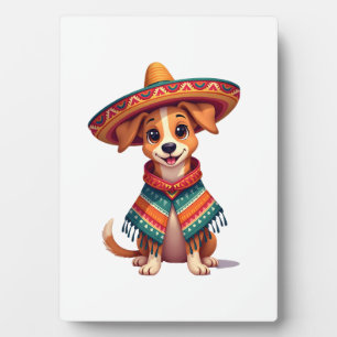 Chihuahua  Mexico  Cinco de Mayo  Funny Dog  (2) Plaque