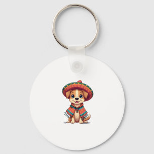 Chihuahua  Mexico  Cinco de Mayo  Funny Dog  (3) Key Ring