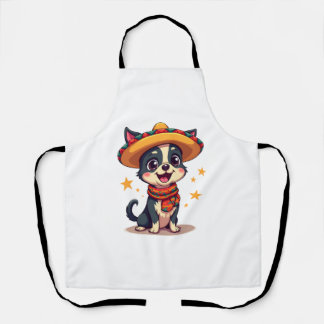Chihuahua  Mexico  Cinco de Mayo  Funny Dog  Copy Apron