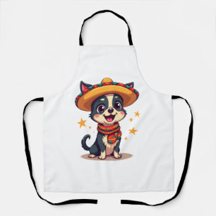Chihuahua  Mexico  Cinco de Mayo  Funny Dog  Copy Apron