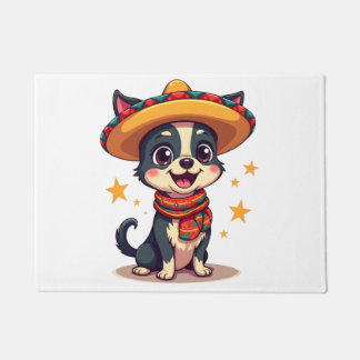 Chihuahua  Mexico  Cinco de Mayo  Funny Dog  Copy Doormat