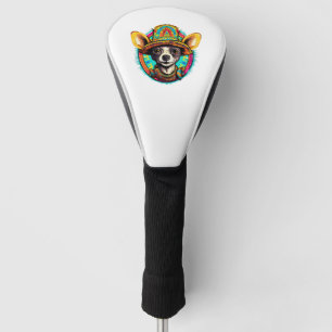 Chihuahua  Mexico  Cinco de Mayo  Funny Dog   Golf Head Cover