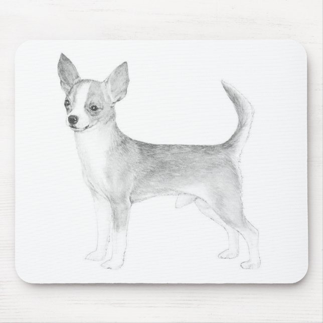 Chihuahua Mouse Pad (Front)