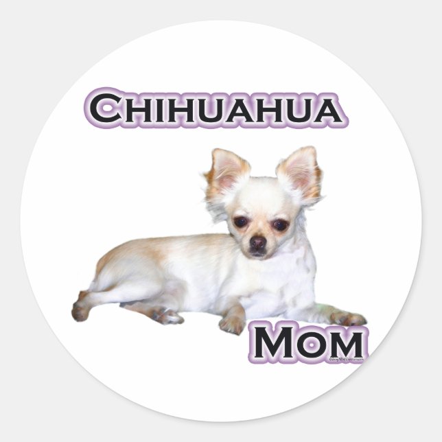 Chihuahua Mum 4 - Sticker (Front)