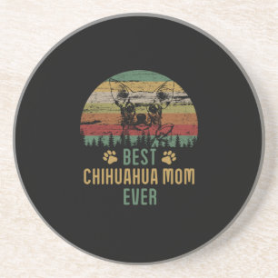 Chihuahua mum coaster