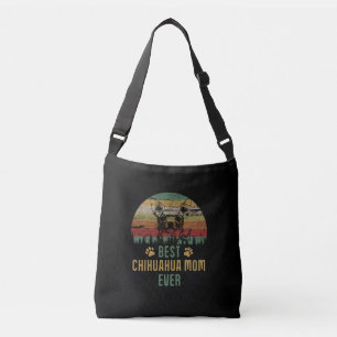 Chihuahua mum crossbody bag