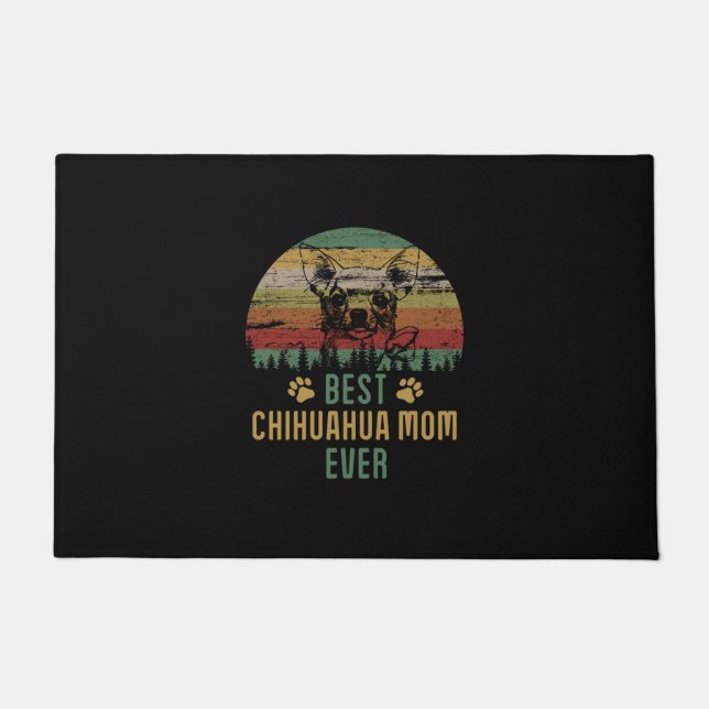 Chihuahua mum doormat (Front)