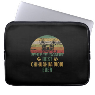 Chihuahua mum laptop sleeve