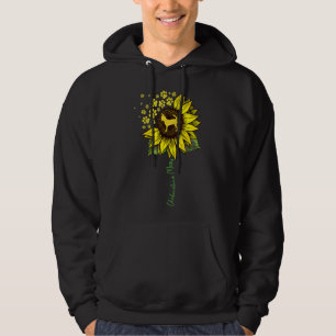 Chihuahua Mum Sunflower Chiwawa   Dog Mum Mama Hoodie