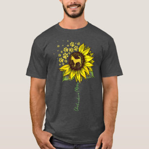 Chihuahua Mum Sunflower Chiwawa Lover Gifts Dog Mo T-Shirt