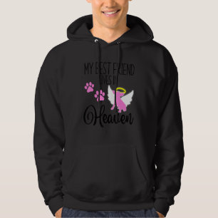 Chihuahua My Best Friend Lives In Heaven Pet Loss Hoodie