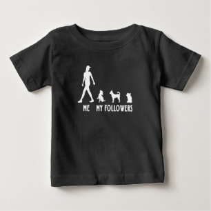 Chihuahua My Followers Chihuahua Owner Vintage T-S Baby T-Shirt