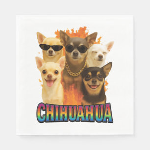 Chihuahua napkin