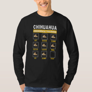 Chihuahua Obedience Training Dog Guide To Trainer  T-Shirt