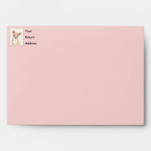 Chihuahua Painting - Cute Original Dog Art Envelope