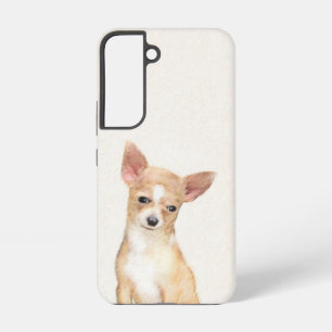 Chihuahua Painting - Cute Original Dog Art Samsung Galaxy Case