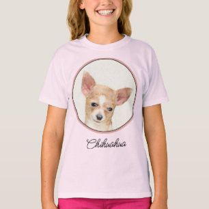 Chihuahua Painting - Cute Original Dog Art T-Shirt