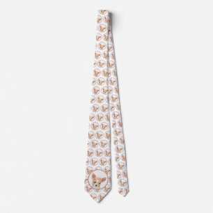 Chihuahua Painting - Cute Original Dog Art Tie