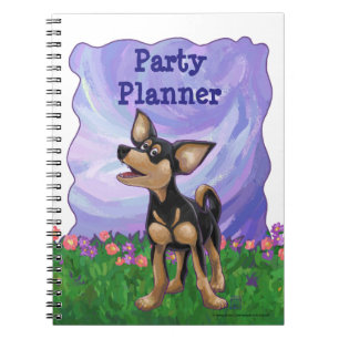 Chihuahua Party Centre Notebook