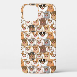 Chihuahua Pattern iPhone 12 Case