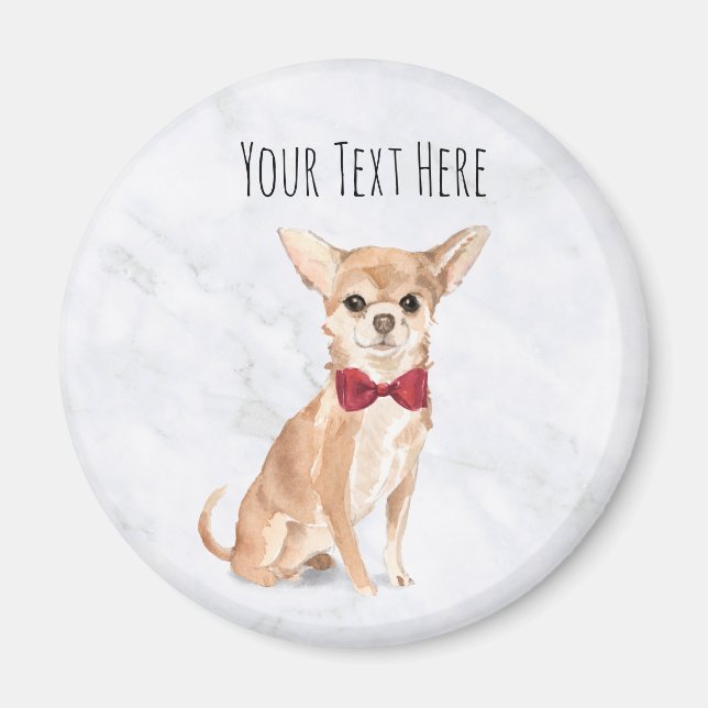 Chihuahua Personalized Magnet (Front)