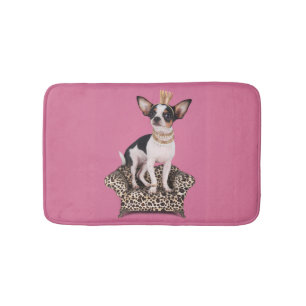 Chihuahua Princess Bath Mat