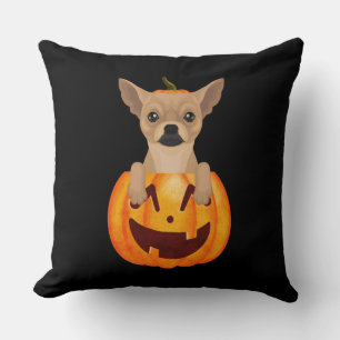 Chihuahua Pumpkin   Cushion
