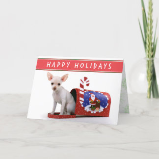 Chihuahua Puppy Christmas card