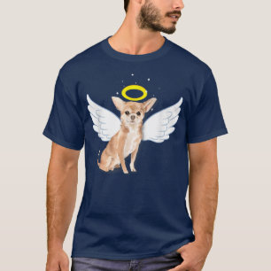 Chihuahua Puppy Sweet Angel Wings T-Shirt