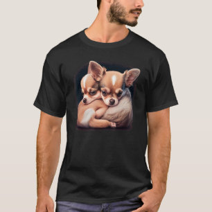 Chihuahua Puppys  Cute Dogs Little Love Heart 1 T-Shirt